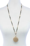 High Frequency Sun Flower Beaded Necklace - KIOKO