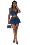 KIOKO Illusions Denim Shorts Set 1