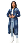 KIOKO Charmed Angel Denim Trench 1