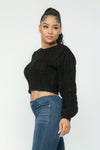 City Pulse Cable Pullover Top