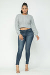 City Pulse Cable Pullover Top