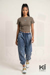Kioko Finesse Slim Fit Crop Tee - KIOKO
