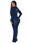 Ride Or Chic Denim Jumpsuit