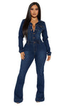 Ride Or Chic Denim Jumpsuit