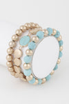 Let That Go Beaded Bracelet Set - KIOKO