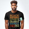 Live Learn Black History T-Shirt - KIOKO