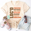 Locd, Twisted, & Natural T-Shirt - KIOKO