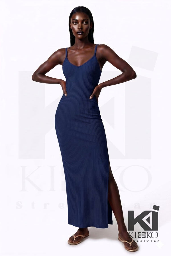 Look But Don't Side Slit Maxi Dress Look But Don't Side Slit Maxi Dress