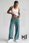 Mauved Up Acid Wash French Terry Joggers - KIOKO