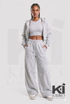 Mauved Up Acid Wash French Terry Joggers