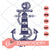 Nautical Anchor Embroidery File - KIOKO