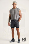 No Shortcuts French Terry Boxy Tank - KIOKO