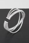 Okay Big Drip Triple Crystal Cuff Bracelet - KIOKO