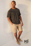 Out Of Bounds Waffle Boxy Tee - KIOKO