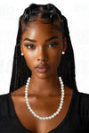 Classic Pearl Necklace Set - KIOKO