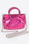 Platinum Status Top Handle Crossbody HanbBag - KIOKO