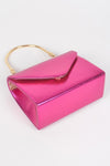 Pretty Paid Problems Metallic Crossbody Bag - KIOKO