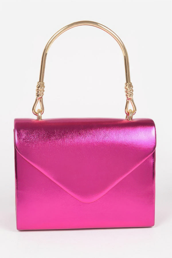 Pretty Paid Problems Metallic Crossbody Bag - KIOKO