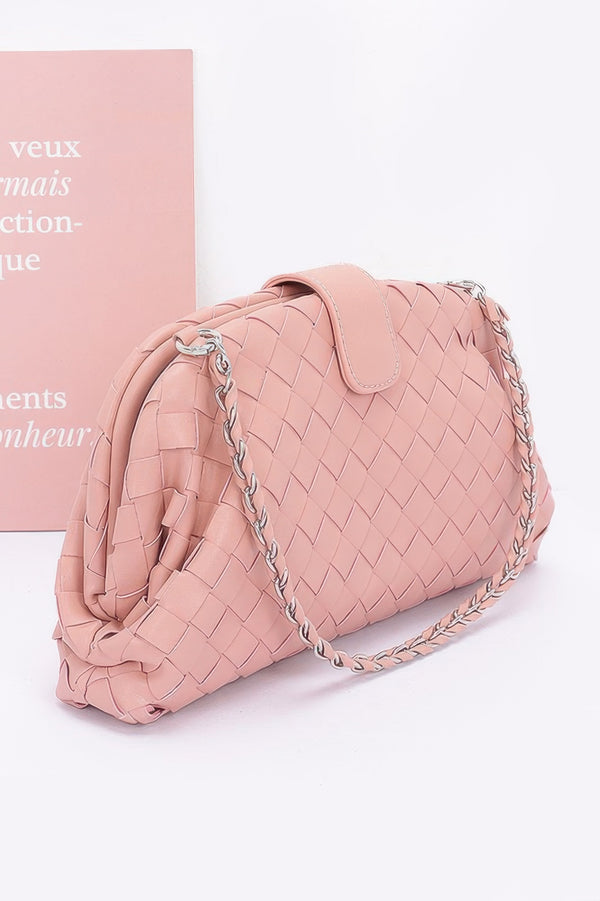 Quiet Confidence Faux Leather Shoulder Bag - KIOKO