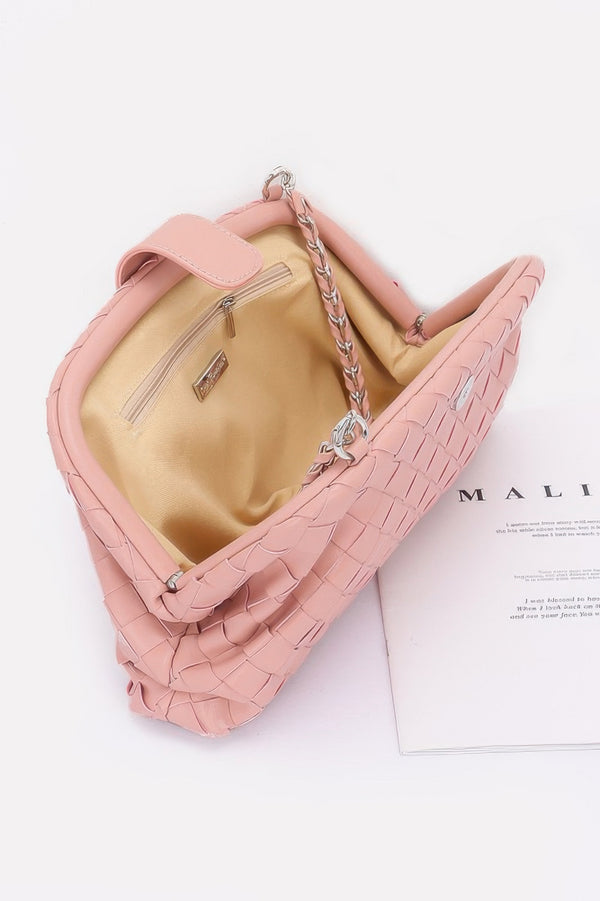 Quiet Confidence Faux Leather Shoulder Bag - KIOKO