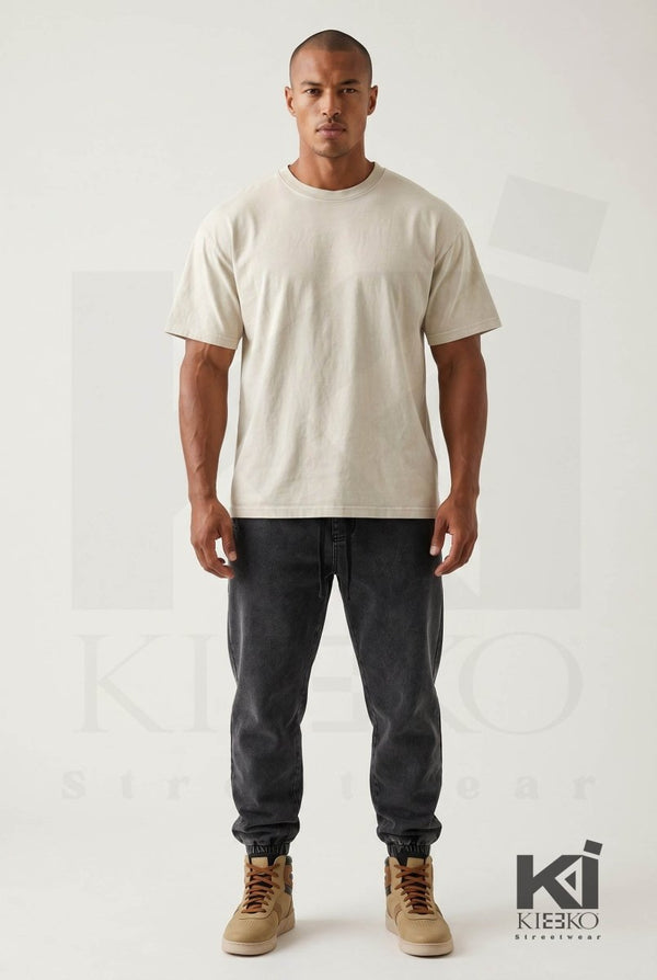 Raw By Nature Washed Joggers - KIOKO