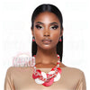 Red & White Beaded Necklace Set