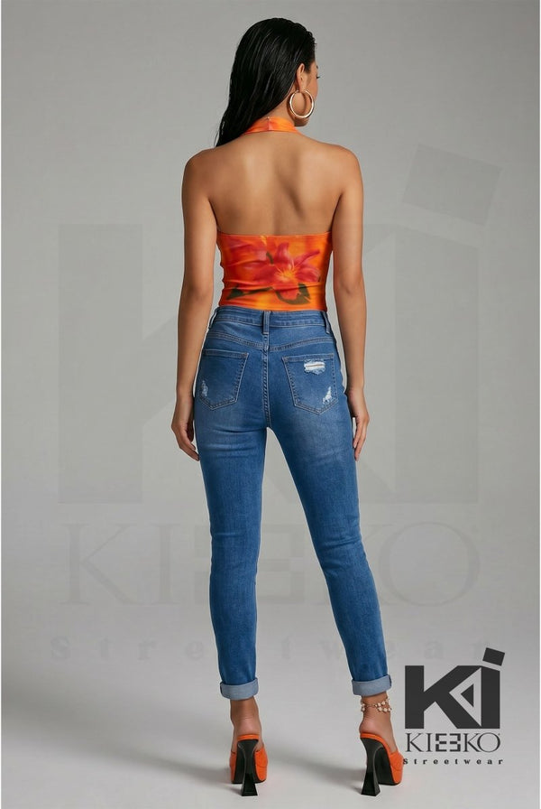 Set Me Ablaze Flora Elan Mesh - KIOKO