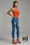 Set Me Ablaze Flora Elan Mesh - KIOKO