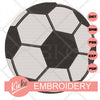 Soccer Ball Embroidery File - KIOKO