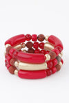 Soft Girl Stuntin Two Toned Bead Bracelet - KIOKO