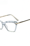 Solange Square-Cat Glasses Frames Kioko Clothing Company BLUE