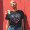 Survivor Heart Graphic Tee - KIOKO