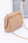Textured To Perfection Cotton Braided Clutch - KIOKO