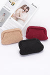 Textured To Perfection Cotton Braided Clutch - KIOKO