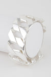 Thick Link Wide Curb Chain Bracelet - KIOKO