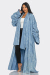 Tokyo Rush Denim Duster Coat Kioko Clothing Company 2