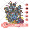 Tribal Bird Embroidery File - KIOKO