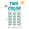 Two Color Gang Sheets - KIOKO