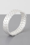 Two Faced Two Toned Curb Bracelet - KIOKO