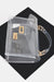 Transparent Metal Studded Flap Bag - KIOKO