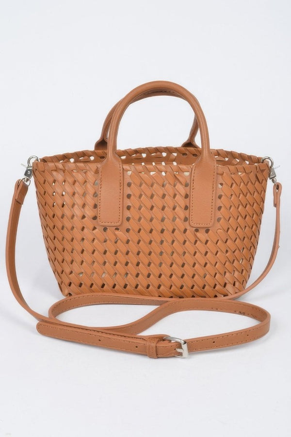 Made For Paparazzi Braided Tote Bag - KIOKO