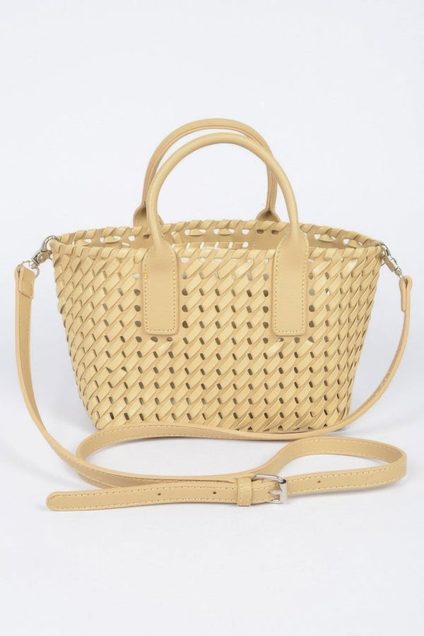 Made For Paparazzi Braided Tote Bag - KIOKO