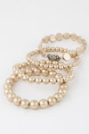 Yeah She Pressure Beaded Bracelet Set - KIOKO