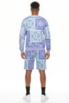Crenshaw Paisley Bandana Shorts