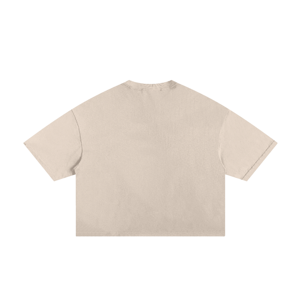 Cut Different Frayed Boxy Tee