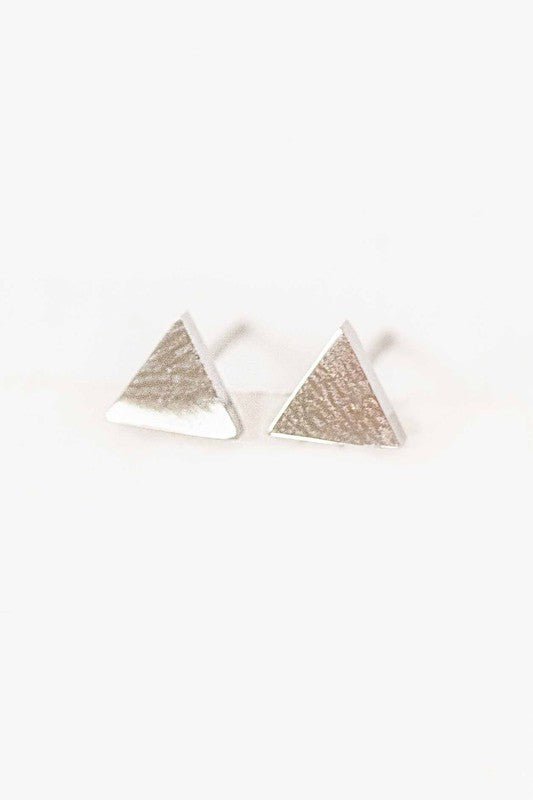 Aeliana Pyramid Stud Earrings - KIOKO