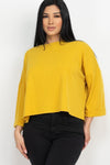 Alisha Drop Shoulder Top - KIOKO