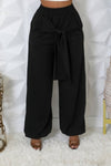 All Knotted Up Stretch Pants - KIOKO