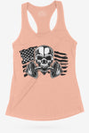 American Skull Racerback Tank - KIOKO