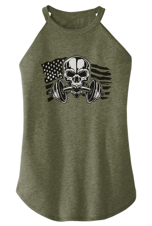 American Skull Rocker Tank - KIOKO
